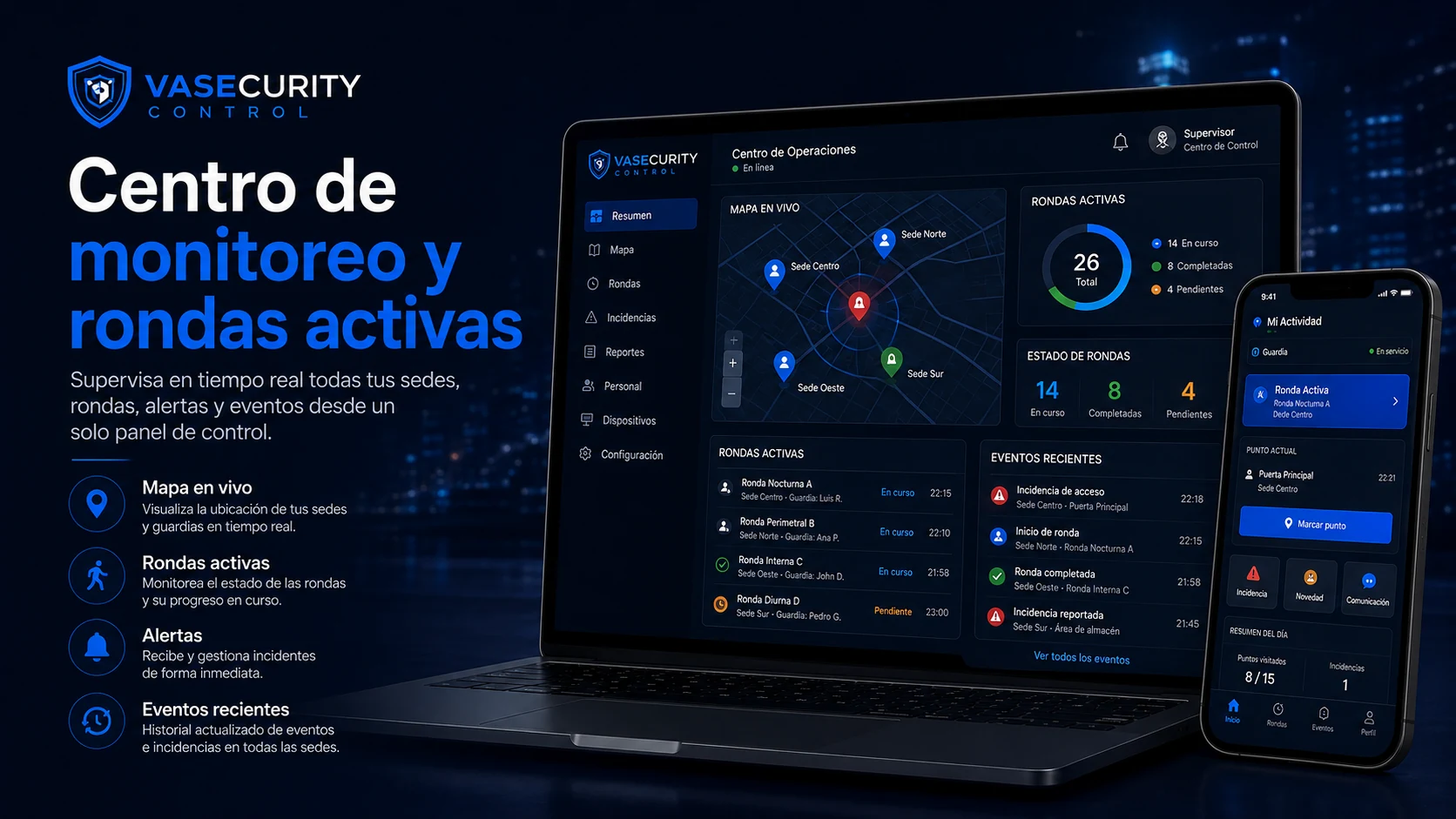 Gestión de Personal - VASECURITY Control