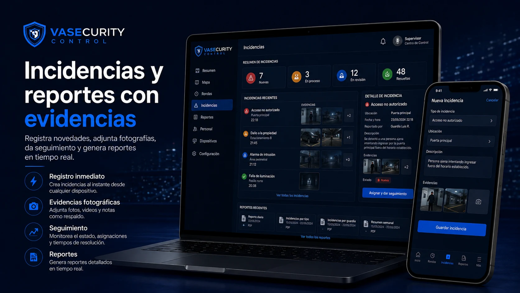 Servicios Operativos - VASECURITY Control